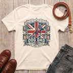 Fetchkind Dog Dad Loyal Proud Protective t-shirt in natural soft everyday British dog dad tee UK
