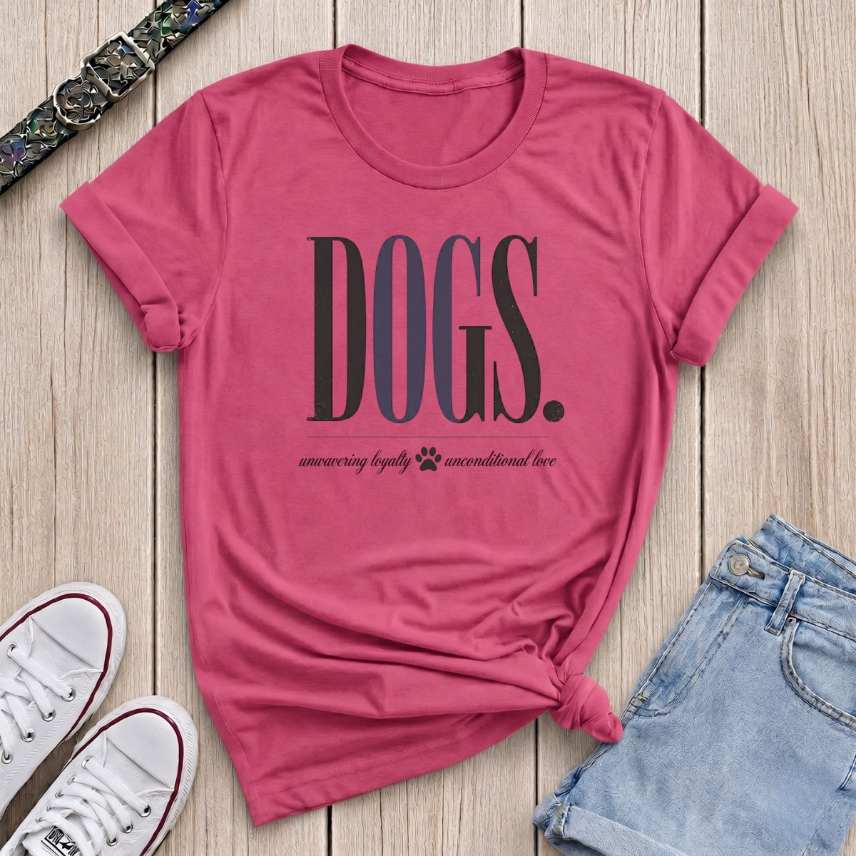 Fetchkind heliconia dogs unwavering loyalty unconditional love serif dog lover gift UK