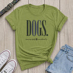 Fetchkind kiwi dogs unwavering loyalty unconditional love bold serif dog lover tshirt UK
