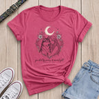 Fetchkind heliconia guided by paws moonlight husky celestial dog mum gift tshirt UK