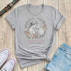 Fetchkind sport grey my soul dog always beside me sketch floral tshirt dog lover UK
