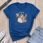 Fetchkind royal blue wild souls loyal hearts golden retriever boho celestial dog mum tee